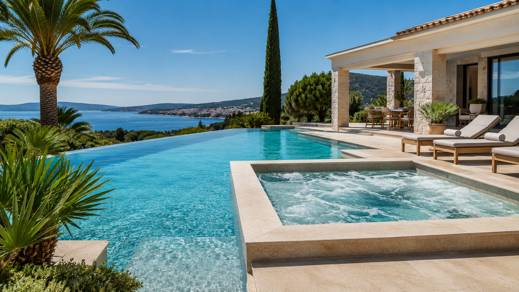Piscine haut de gamme
